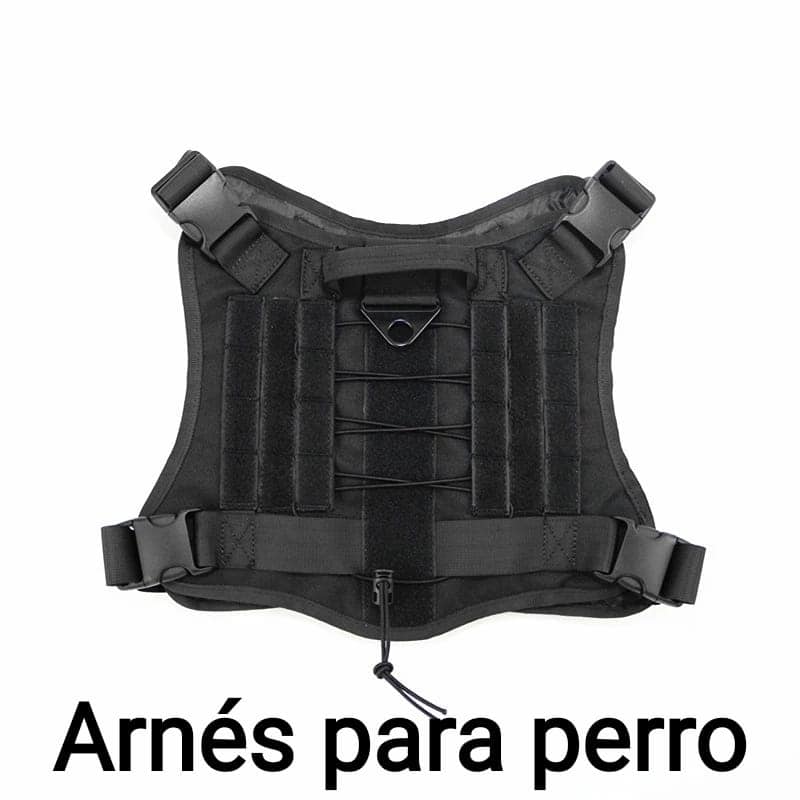 Chaleco Arnes Perro tactico colore negro ,coyote  diferentes tallas S, M,L